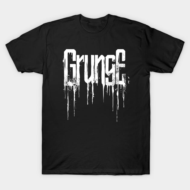 Grunge Aesthetic T-Shirt by TooplesArt